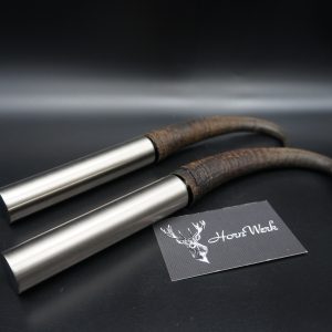Flachmann Lederne Gams Set