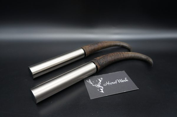 Flachmann Lederne Gams Set