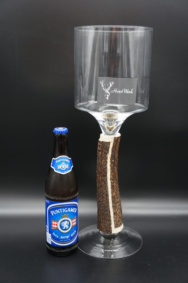 XXL Bierglas Hirsch – Bild 4