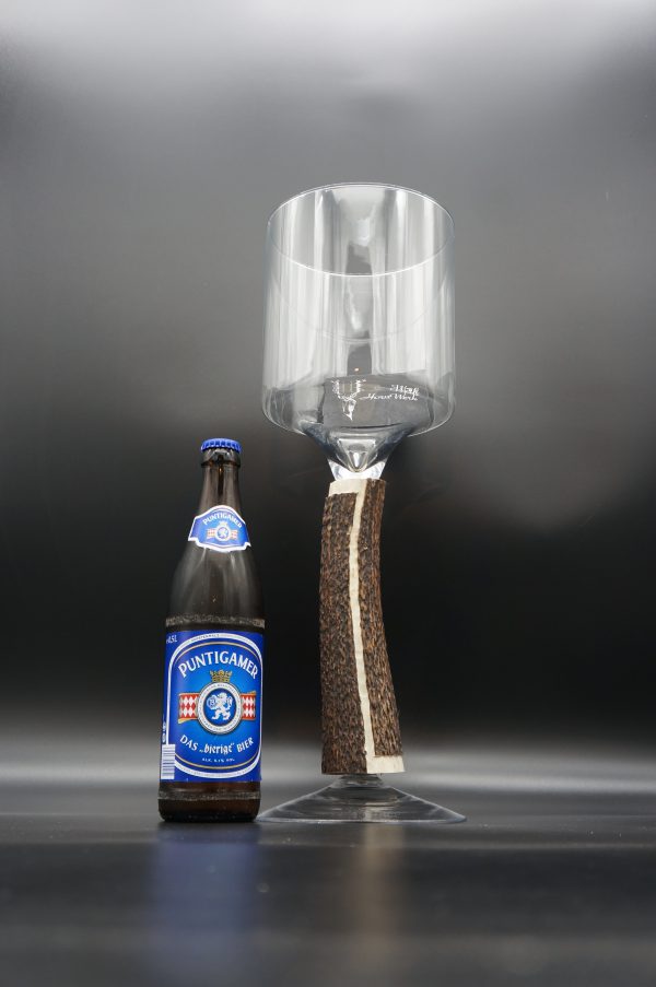 XXL Bierglas Hirsch