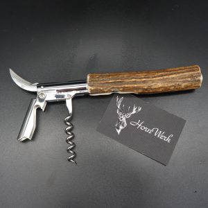 Sommeliermesser Kellnermesser Hirschhorn für Jäger