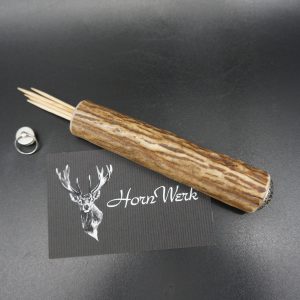 Zahnstocheretui Hirsch