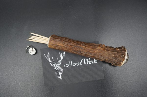 Zahnstocheretui Hirsch – Bild 4