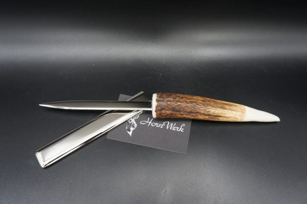 Brieföffner Hirsch mit Scheide – Bild 3