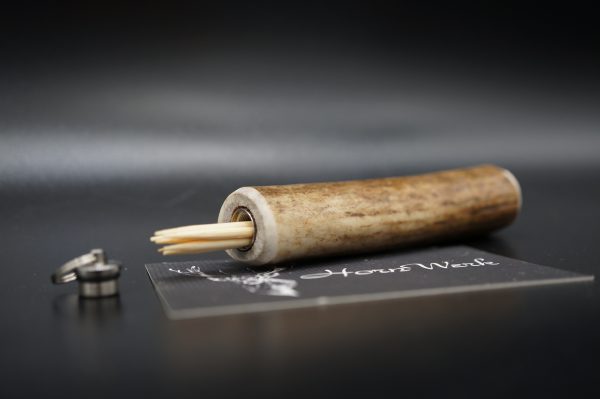 Zahnstocheretui Hirsch – Bild 5