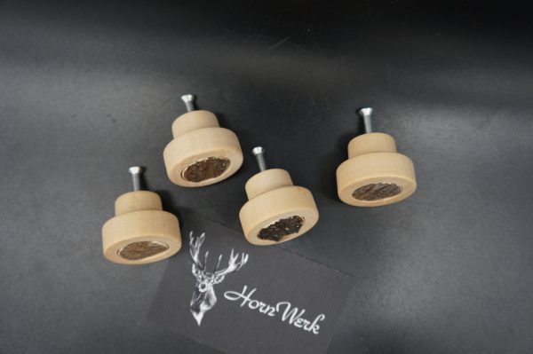 Möbelgriffe Hirschhorn 4er Set – Bild 7