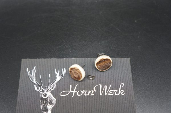 Ohrstecker Hirsch Set 13mm – Bild 3