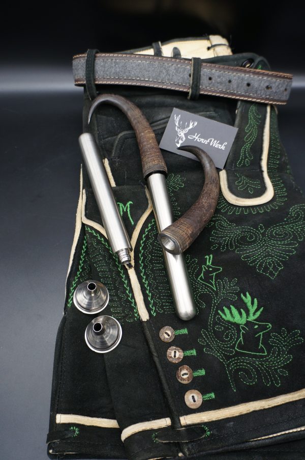 Flachmann Lederne 2er Set – Bild 2