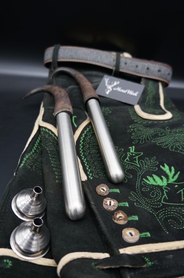 Flachmann Lederne 2er Set – Bild 3