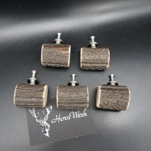 Möbelgriffe Hirschhorn 5er Set