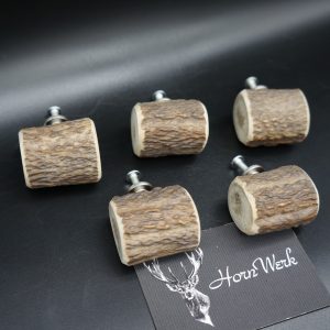 Möbelgriffe Hirschhorn 5er Set