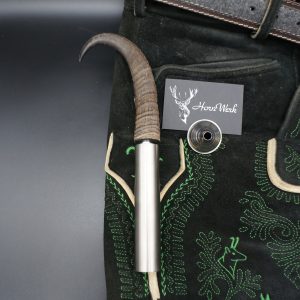 Flachmann Lederhose