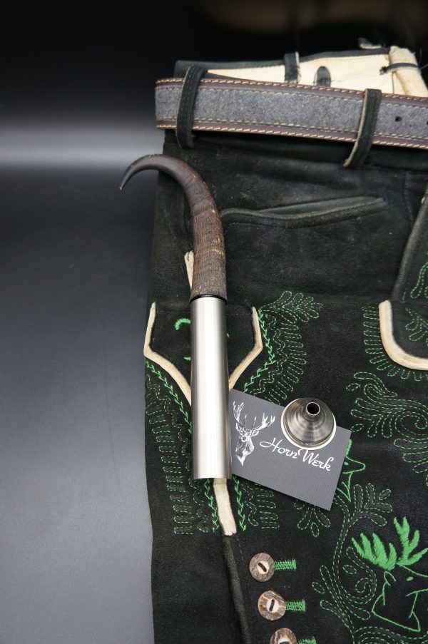 Lederhosen Flachmann Gams – Bild 5