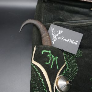 Lederhosen Flachmann Gams