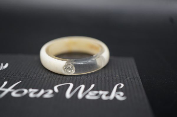 Ring Hirsch & Harz 20mm – Bild 6