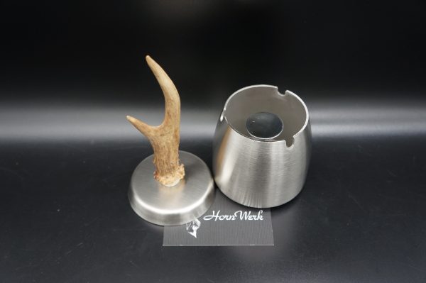 Aschenbecher Edelstahl – Bild 4
