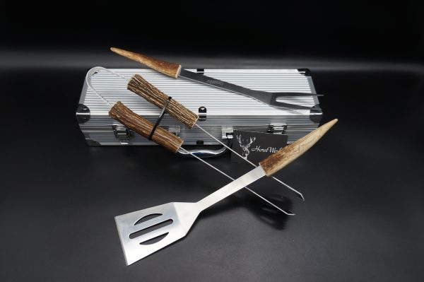 Grillset Hirsch