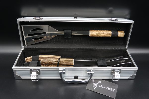 Grillset Hirsch – Bild 2