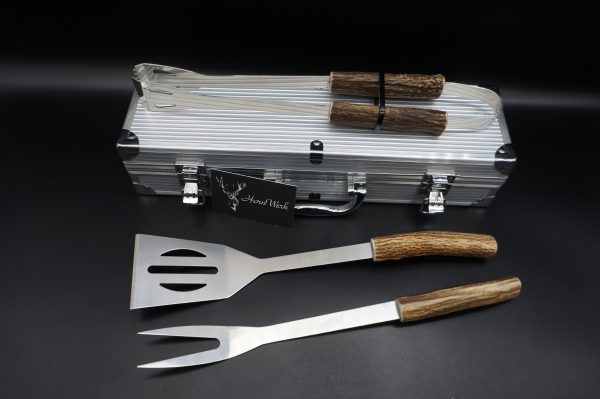 Grillset Hirsch – Bild 4