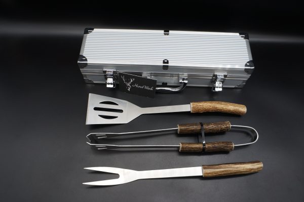 Grillset Hirsch – Bild 3