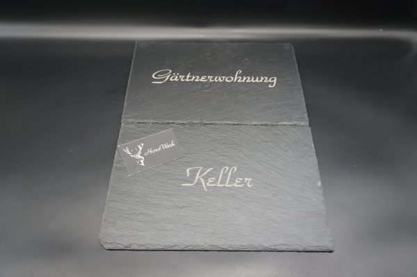 Schieferplatten mit Gravur – Bild 2