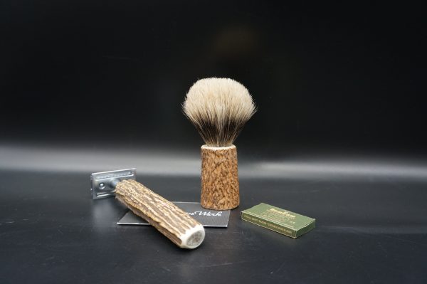 Rasur Set Dachs & Hirsch – Bild 2