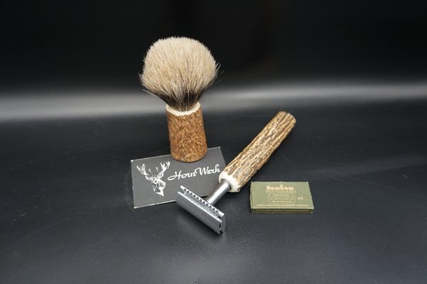 Rasur Set Dachs & Hirsch – Bild 6