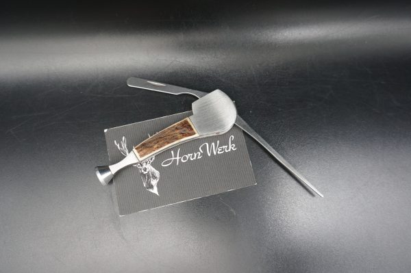 Pfeifenbesteck Hirsch – Bild 6