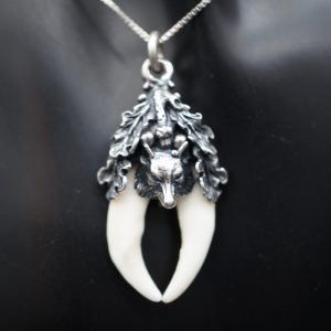 Fuchsanhänger mit Kette