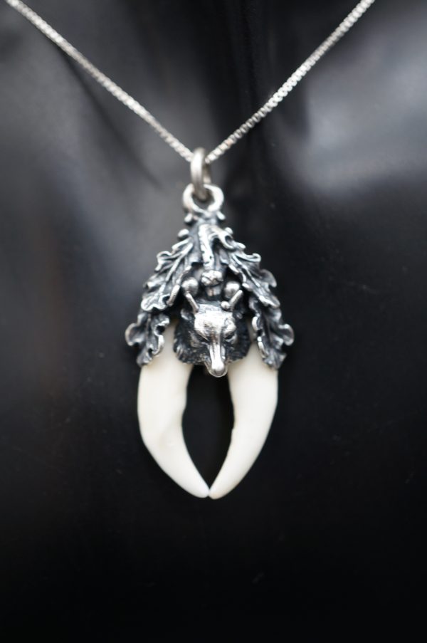 Fuchsanhänger mit Kette