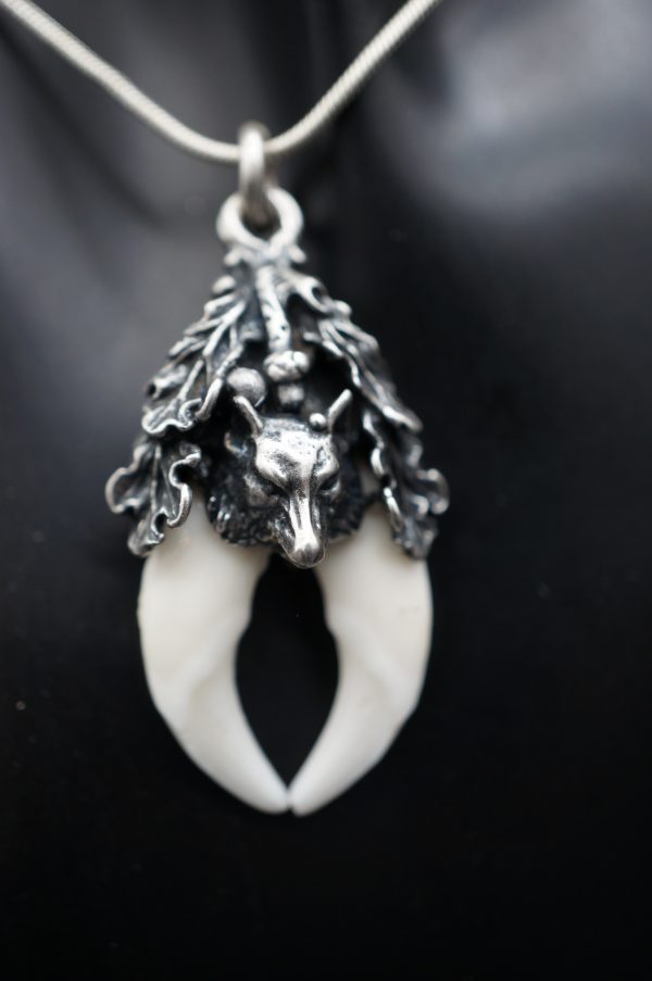 Fuchsanhänger mit Kette
