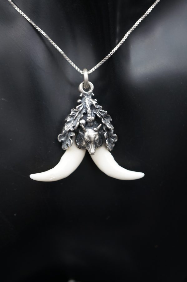Fuchsanhänger mit Kette – Bild 3
