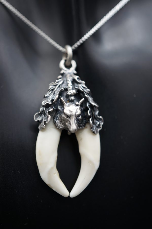 Fuchsanhänger mit Kette – Bild 2
