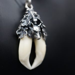 Fuchsanhänger mit Kette