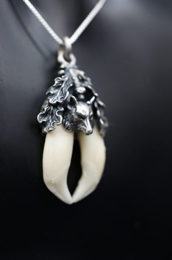 Fuchsanhänger mit Kette