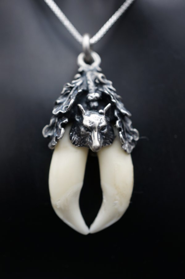 Fuchsanhänger mit Kette – Bild 3
