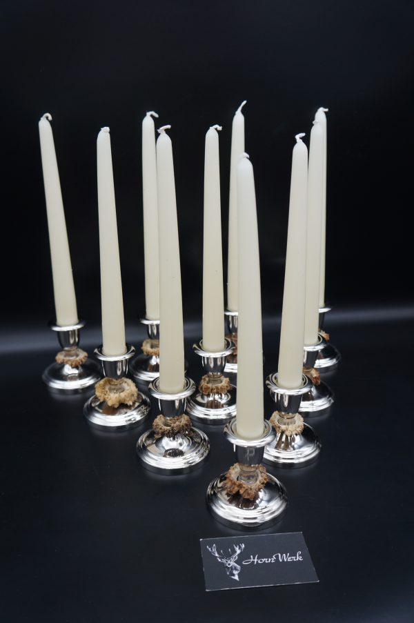 Kerzenständer 10er Set Reh – Bild 2