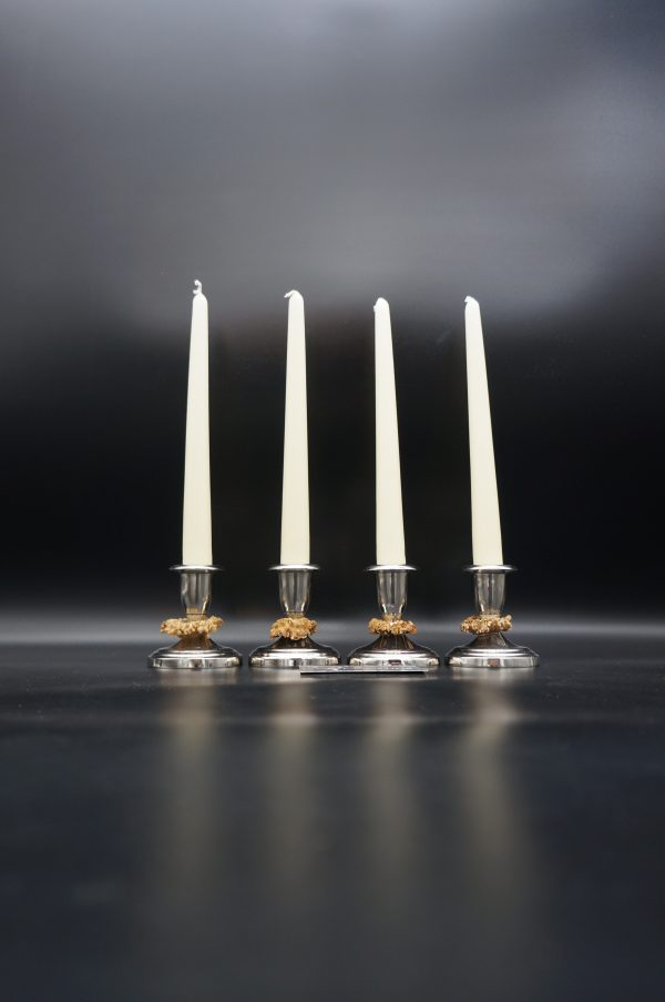 Kerzenständer 4er Set Reh – Bild 2