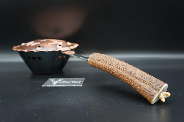 Räucherpfanne Hirsch Grandeln – Bild 6