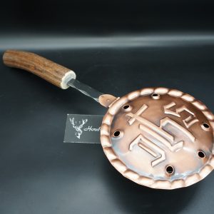 Räucherpfanne Hirsch Grandeln