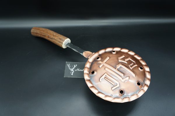 Räucherpfanne Hirsch Grandeln
