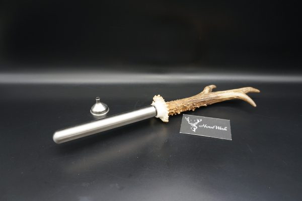 Flachmann Lederne Reh – Bild 4