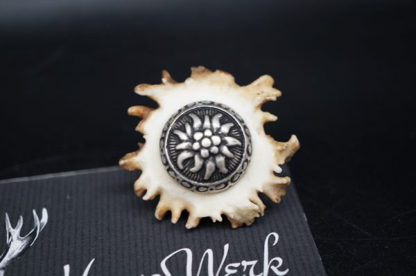 Hutschmuck Rehrose – Bild 2