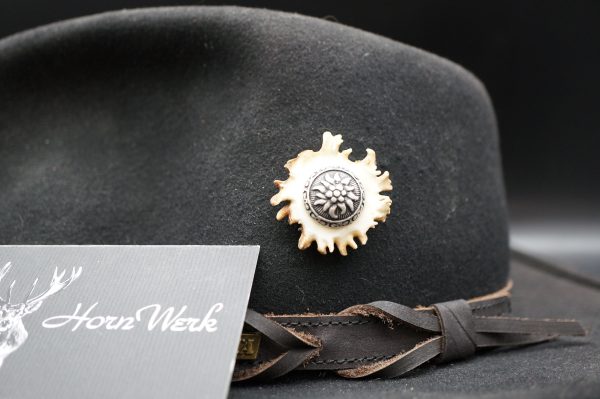 Hutschmuck Rehrose – Bild 7