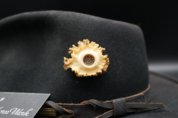 Hutschmuck Rehrose – Bild 2