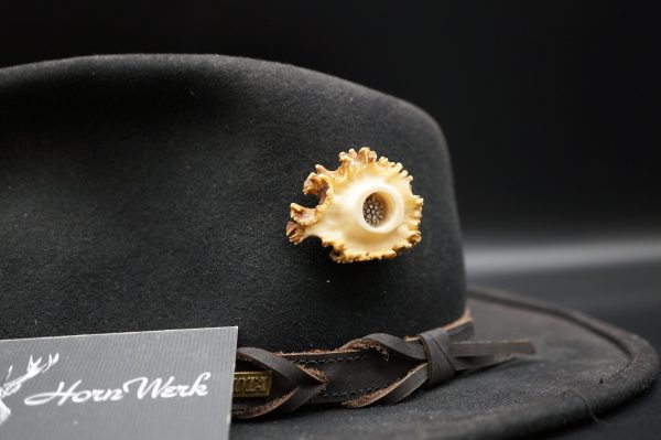 Hutschmuck Rehrose – Bild 3
