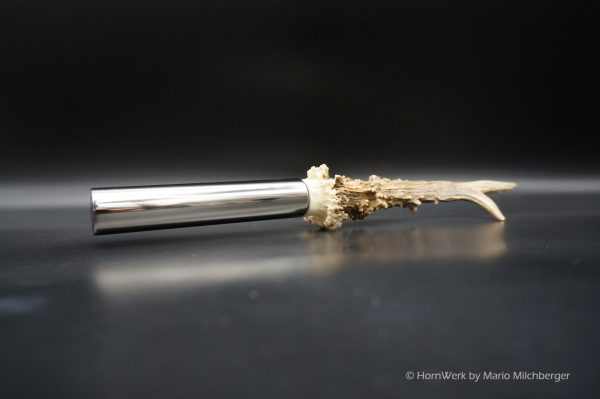 Flachmann Lederne Reh – Bild 2