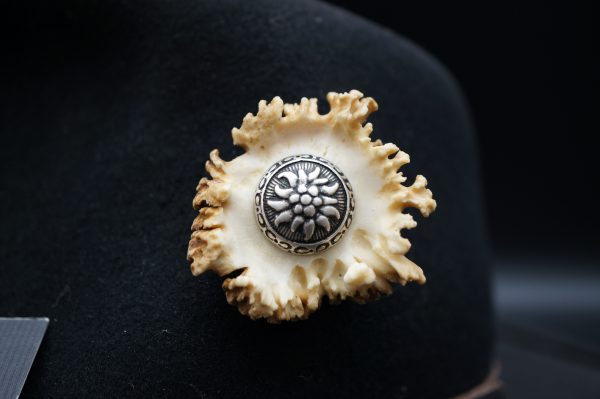 Hutschmuck Rehrose – Bild 4