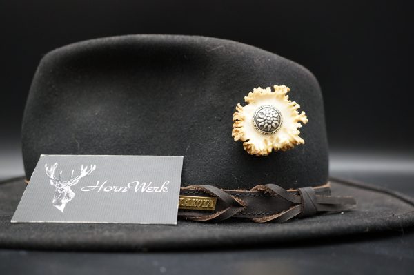 Hutschmuck Rehrose – Bild 5