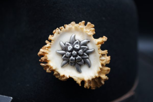 Hutschmuck Rehrose – Bild 2